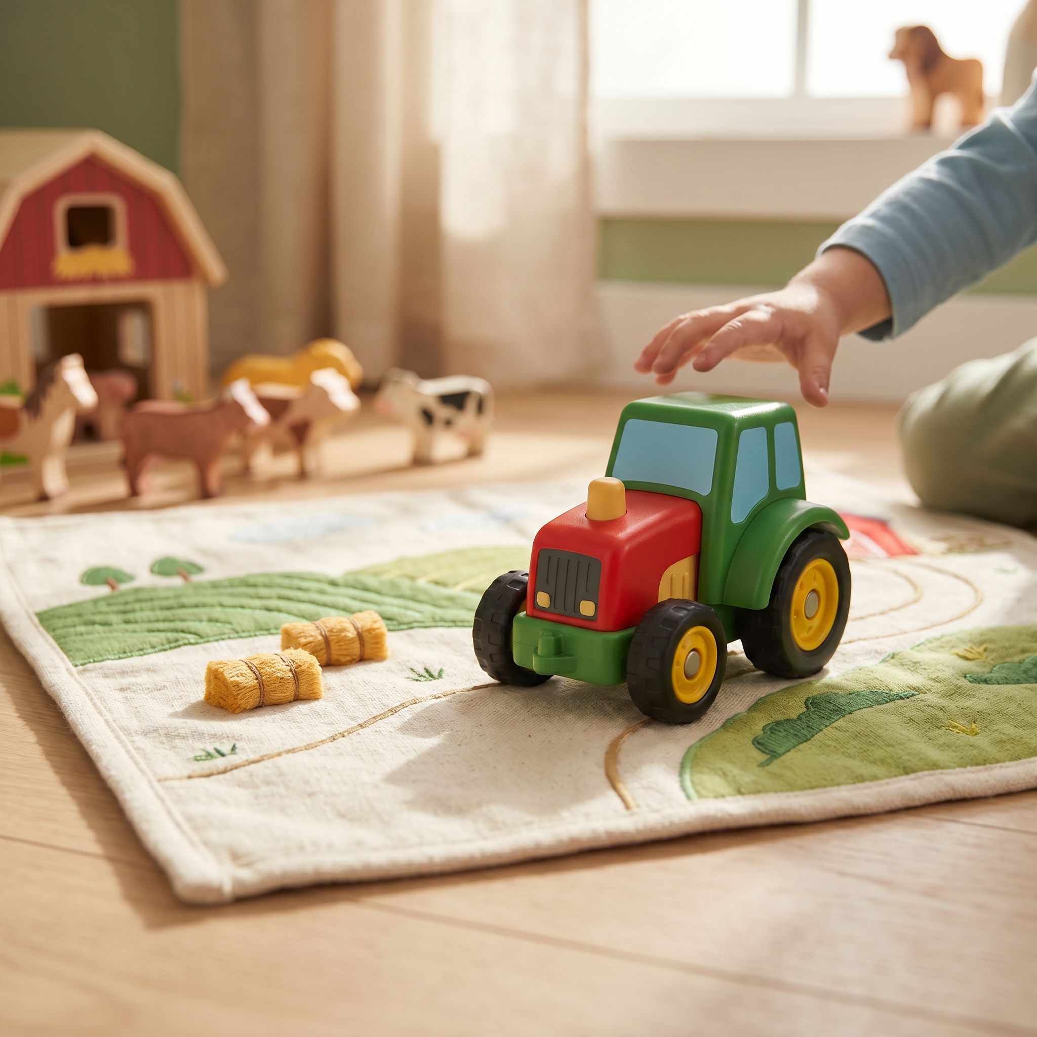 Grands tracteurs à chevaucher
